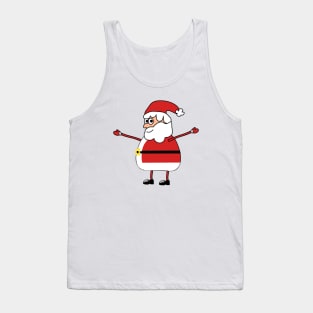 Santa Claus. Christmas. New Year. Celebration. Vacation. Holiday gift Tank Top